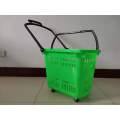 Best price plastic shopping basket shopping cart for shopping mall and super market